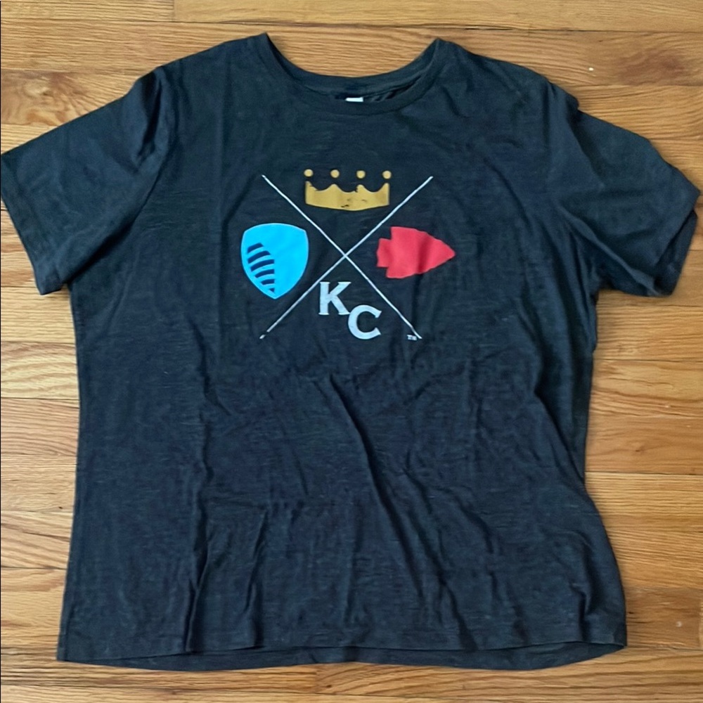 Gray Kansas City tshirt